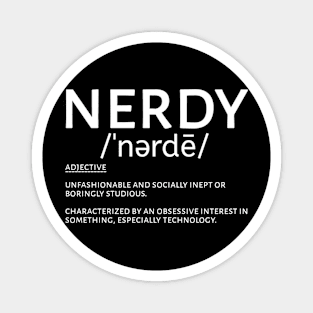 Nerdy Meaning Magnet